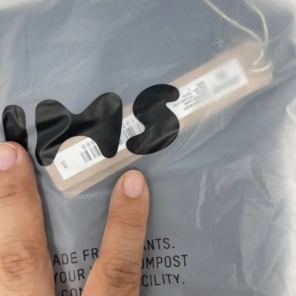 Skims Fits Everybody Crop Cami Size L Black Onyx Lightweight Stretchy New Tags - Picture 4 of 6